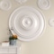 Ekena Millwork Small Classic Ceiling Medallion (Fits Canopies up to 10"), 40 1/4"OD x 3 1/8"P, Primed White CM40CL - alternate 9
